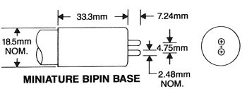 Picture of Mini Bi-Pin Base